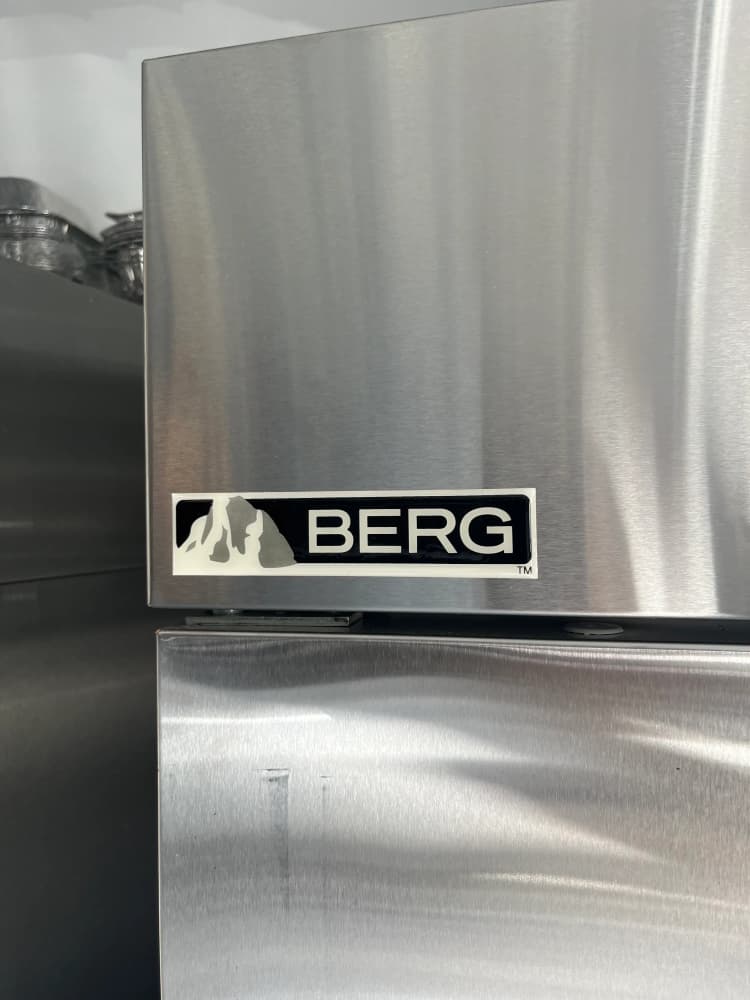 BERG commercial refrigerator in a Tampa Bay kitchen we service