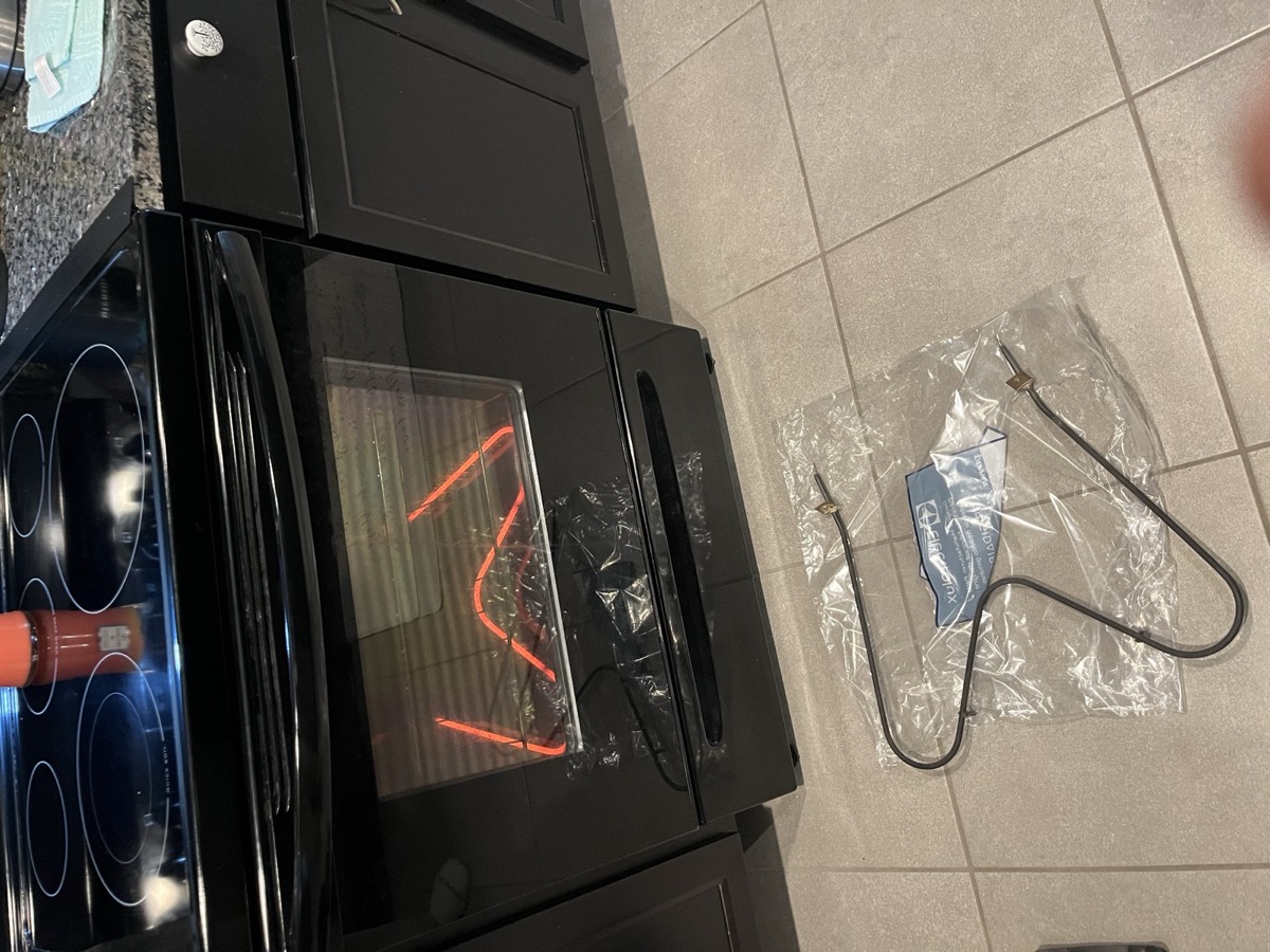 Oven heating element replacement, Tampa