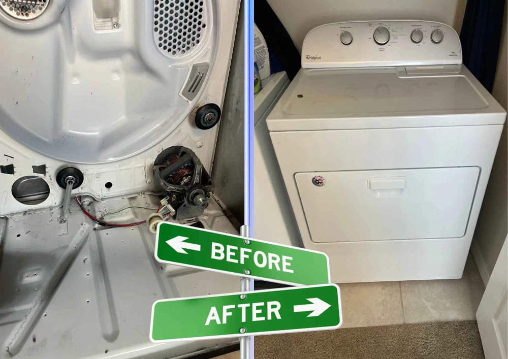 Whirlpool, Kenmore & Amana Dryer Not Heating: Causes & Fixes
